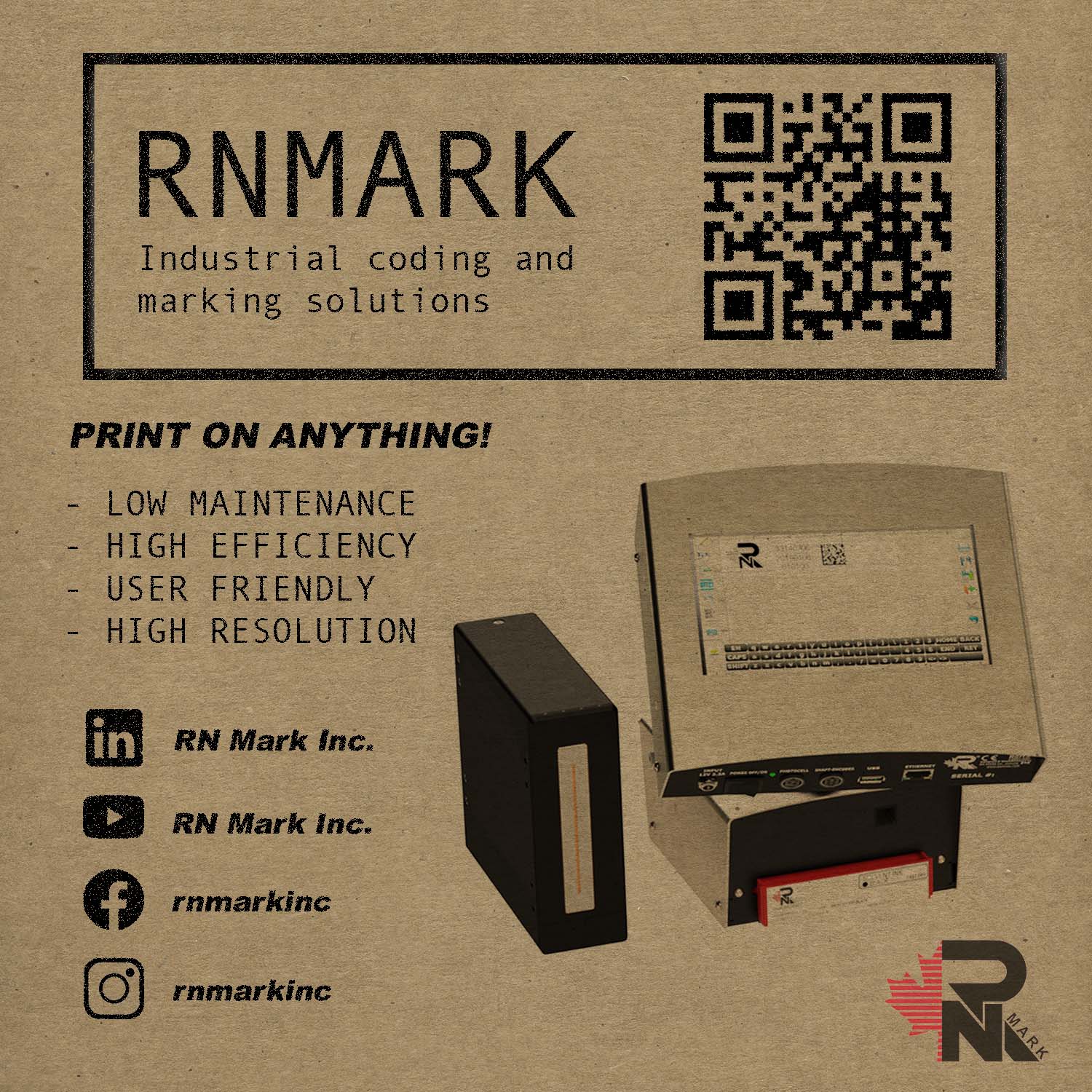 best industrial printer for case coding rnjet 72