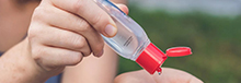marking and coding on hand sanitizer and PET bottles